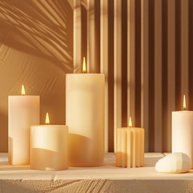 הכנת נרות בבית - איך להכין נר בתבנית? - שיאננדה