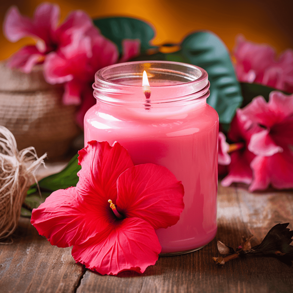 שמן ריח - פריחת ההיביסקוס. - שיאננדה