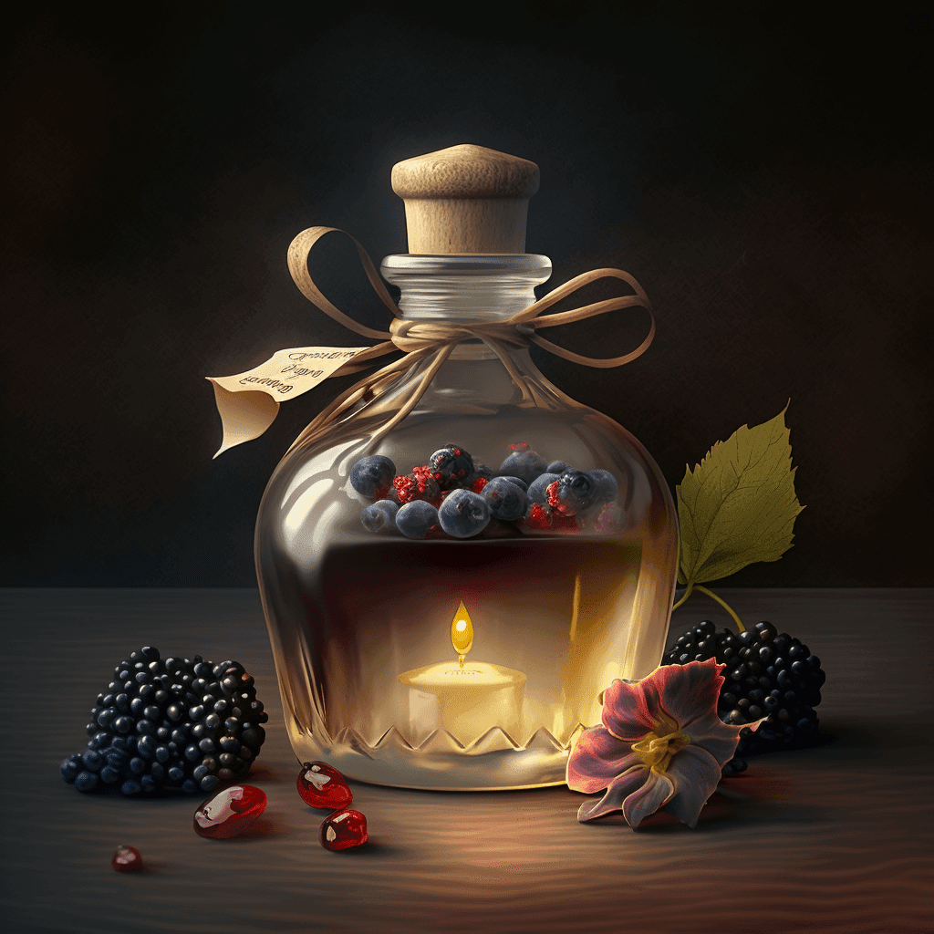 שמן ריח - וניל פירות יער. - שיאננדה