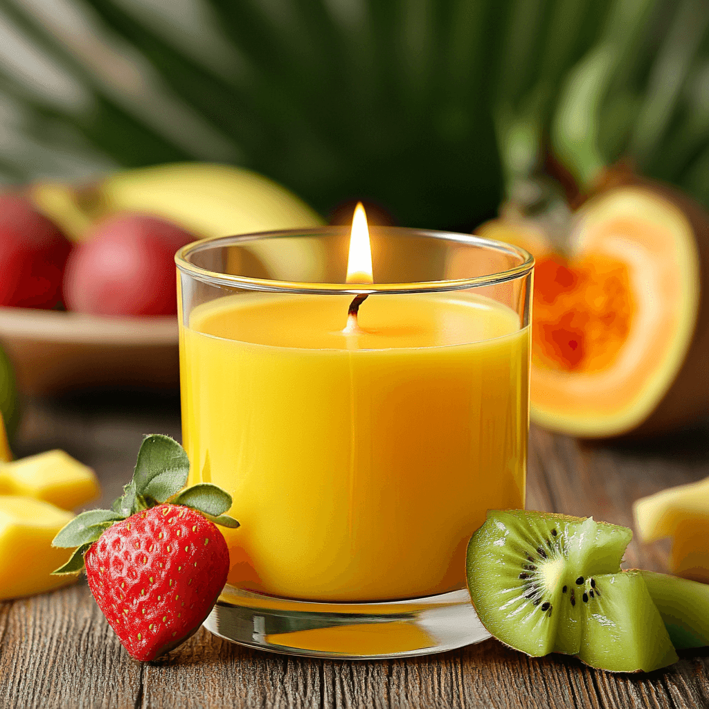 שמן ריח לנרות וסבונים - פירות טרופיים (חיסול מלאי) - שיאננדה