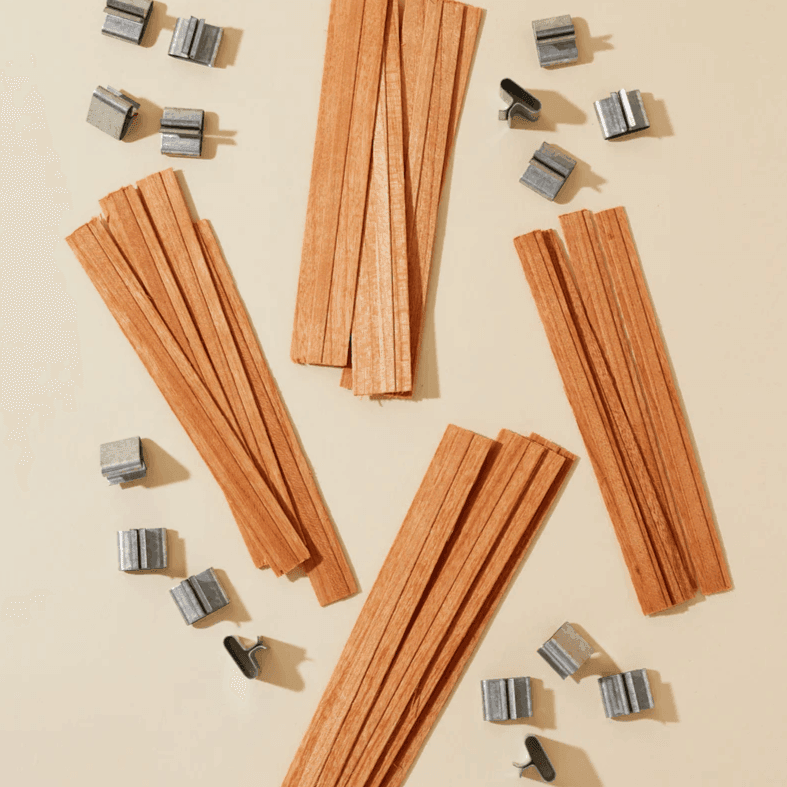 פתילי עץ עם בוסטר, מפצפצים ברעש מדורה, אורך 12.7 ס"מ - 10 יח' - שיאננדה